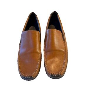 Cole Haan Men's Tucker Venetian Men's Leather Slip-On Loafer Brown  Size 11.5
